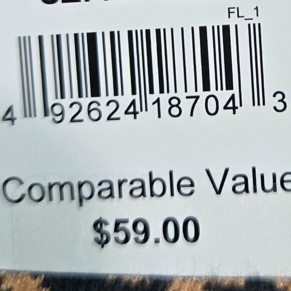 BELLDINI* OPEN FRONT CARDIGAN* COLOR: BLACK ALMOND* SIZE: 1X - Picture 11 of 12